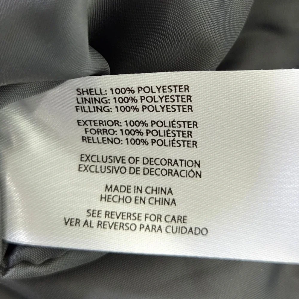 Banana Republic Bomber Jacket Gray Zip Front Mens Large‎